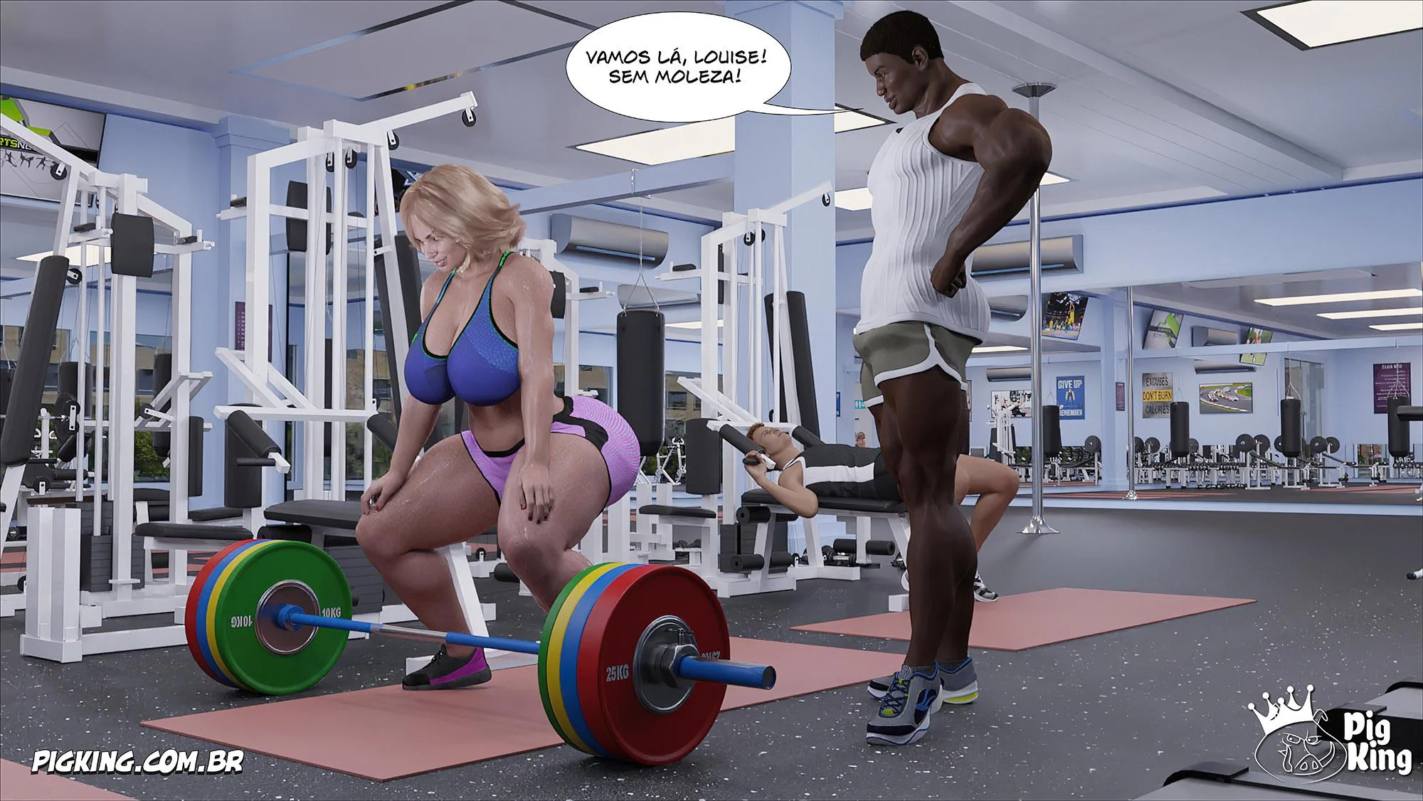 Louise 02: Foda Brutal em 3D - Hentai Pesado no Quadrinho