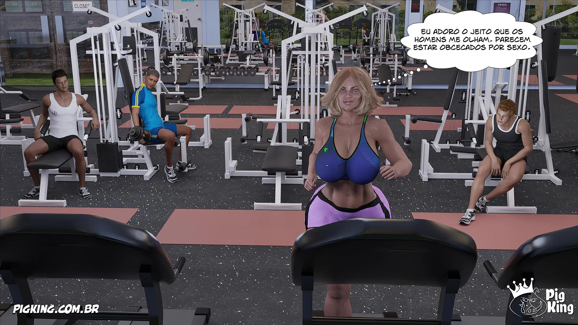 Louise 02: Foda Brutal em 3D - Hentai Pesado no Quadrinho