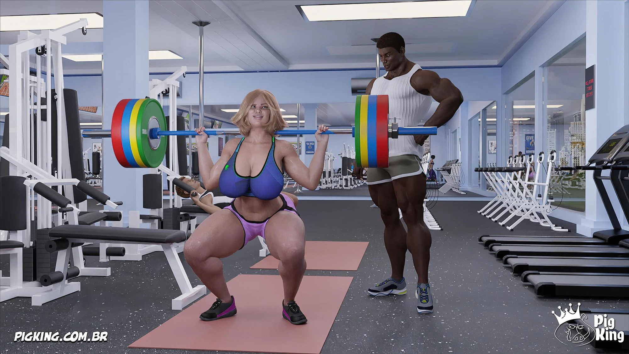 Louise 02: Foda Brutal em 3D - Hentai Pesado no Quadrinho