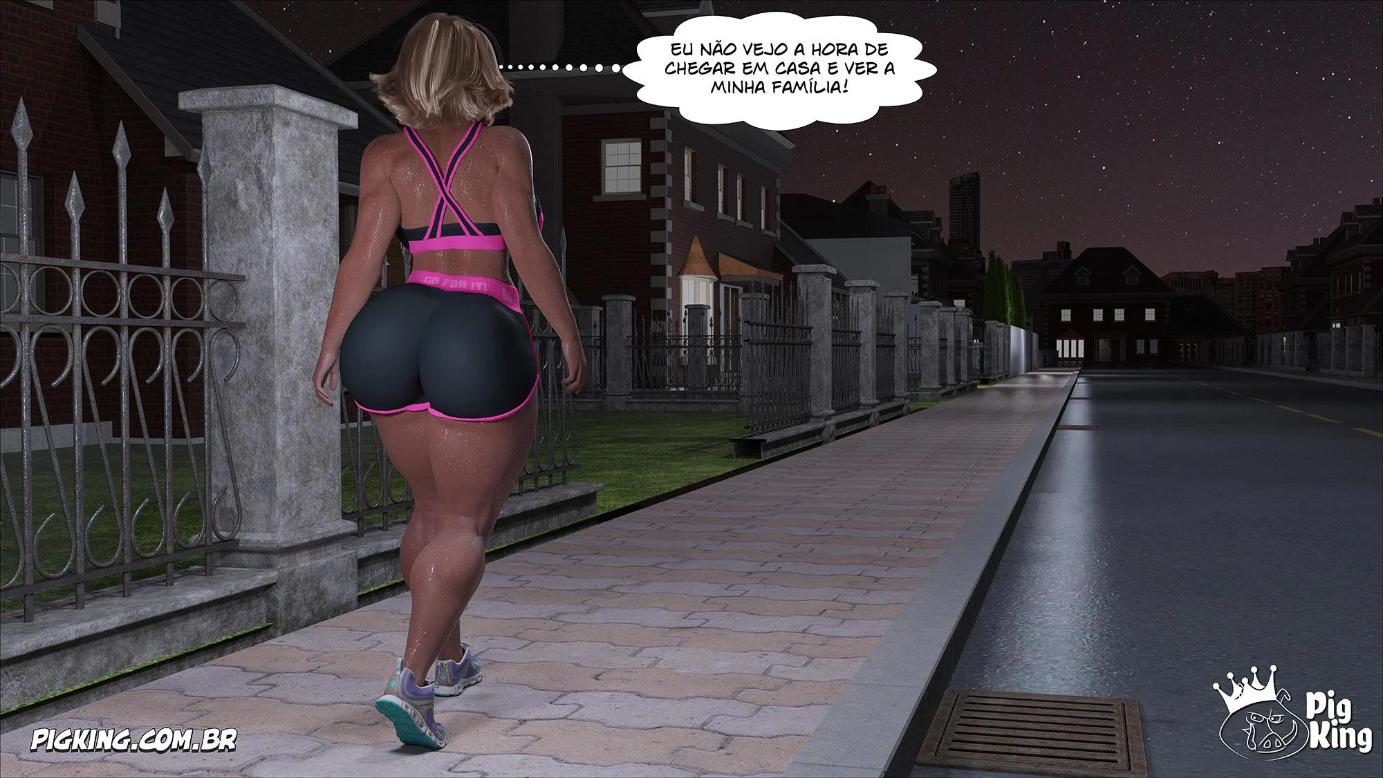 Louise 06: Cenas de sexo explícito em HQ 3D