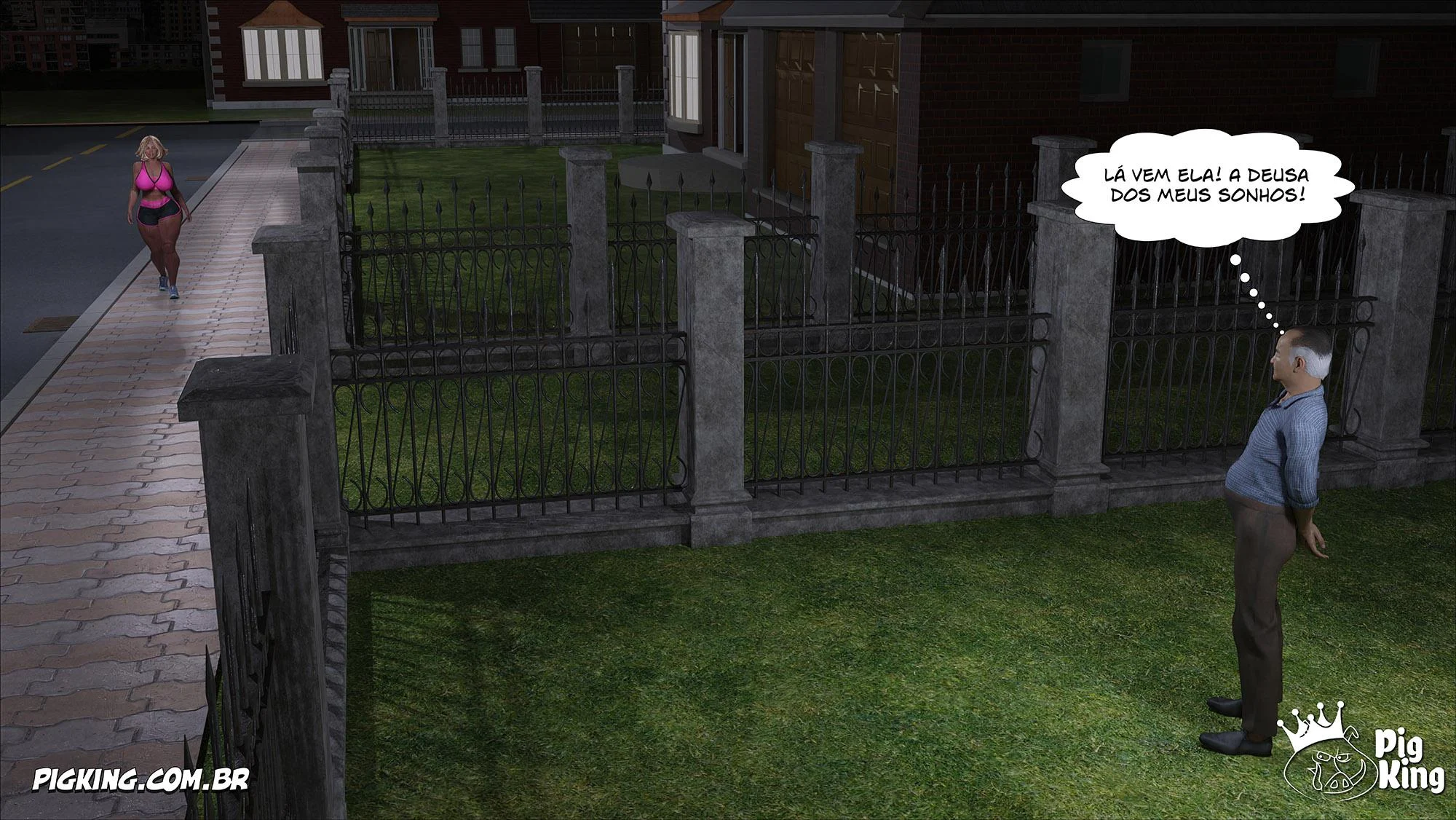 Louise 06: Cenas de sexo explícito em HQ 3D