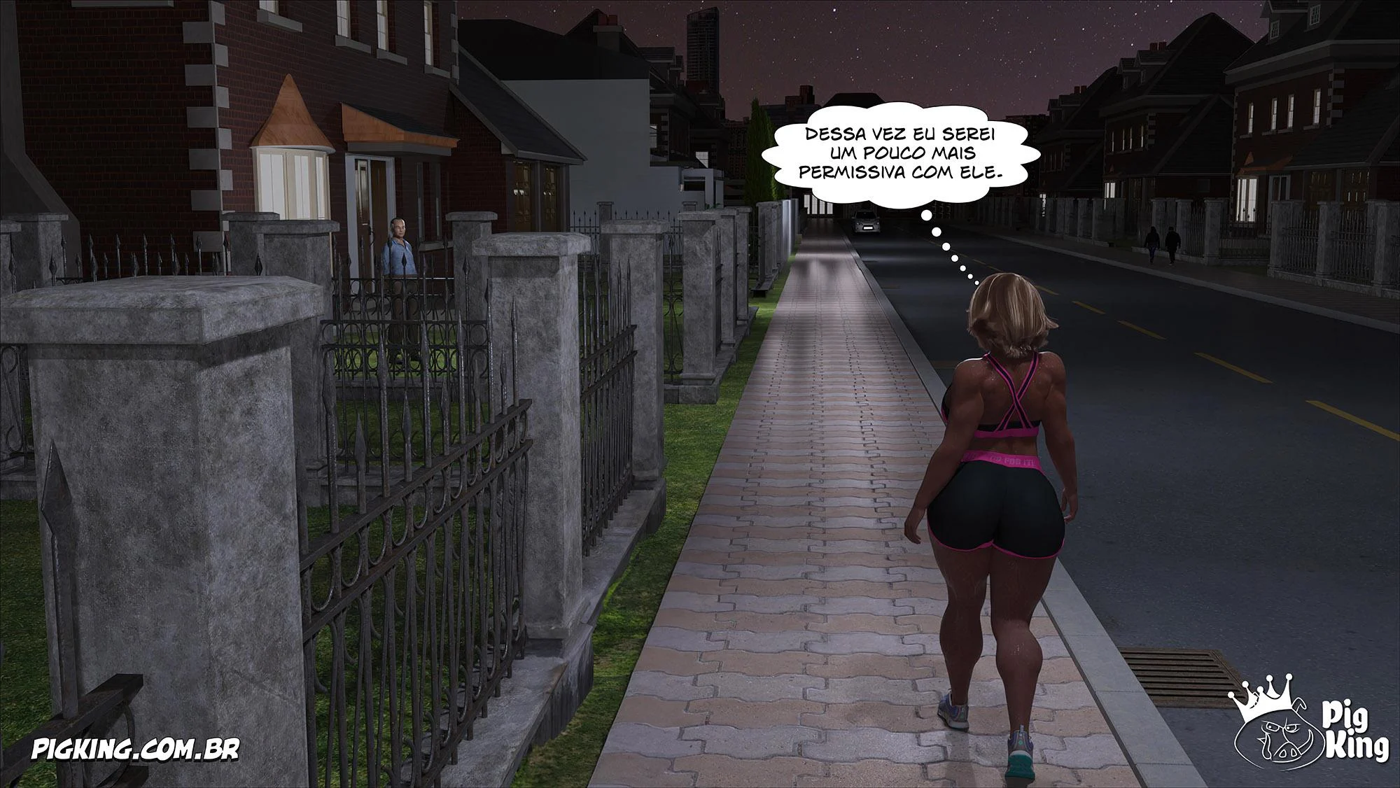 Louise 06: Cenas de sexo explícito em HQ 3D