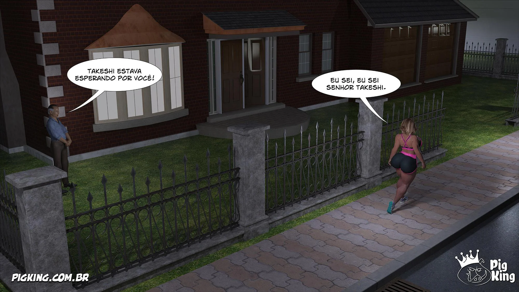 Louise 06: Cenas de sexo explícito em HQ 3D