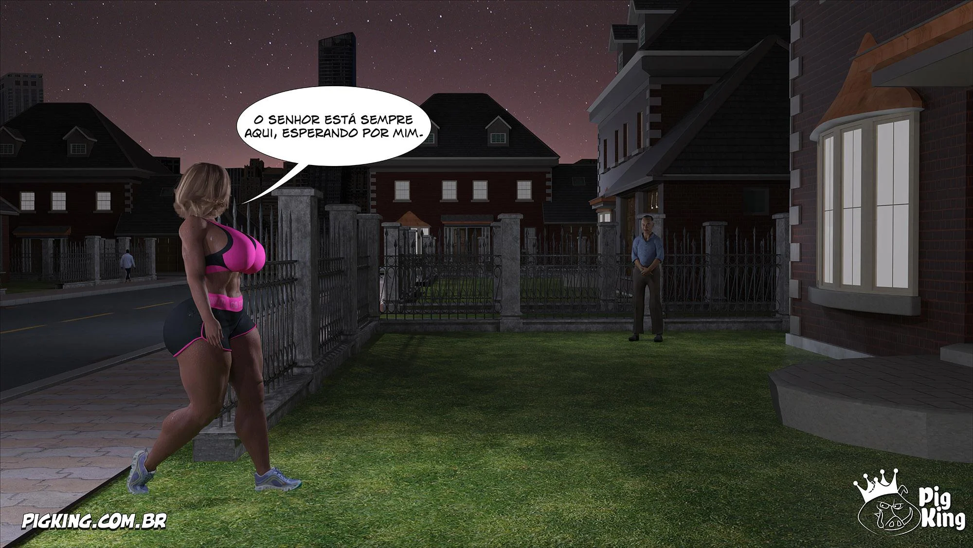 Louise 06: Cenas de sexo explícito em HQ 3D