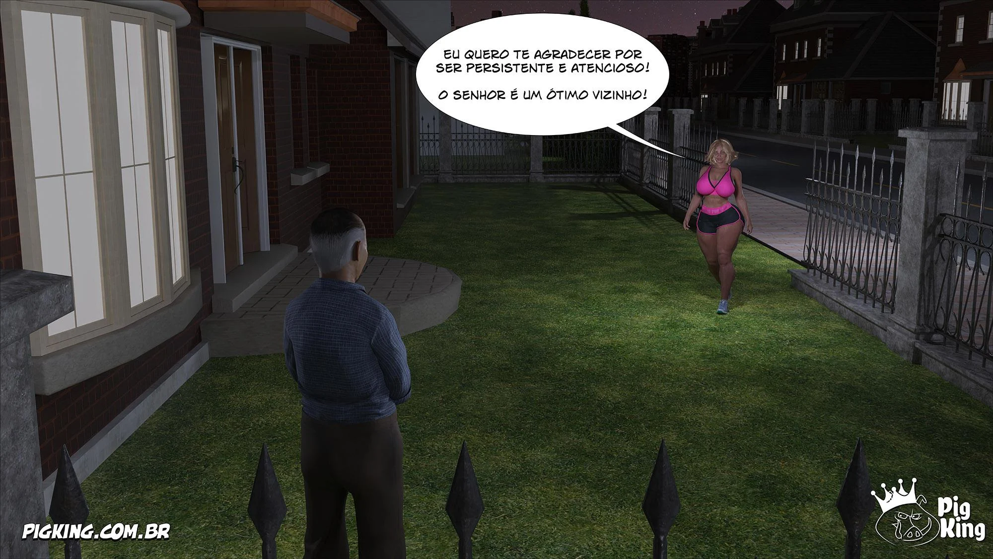 Louise 06: Cenas de sexo explícito em HQ 3D