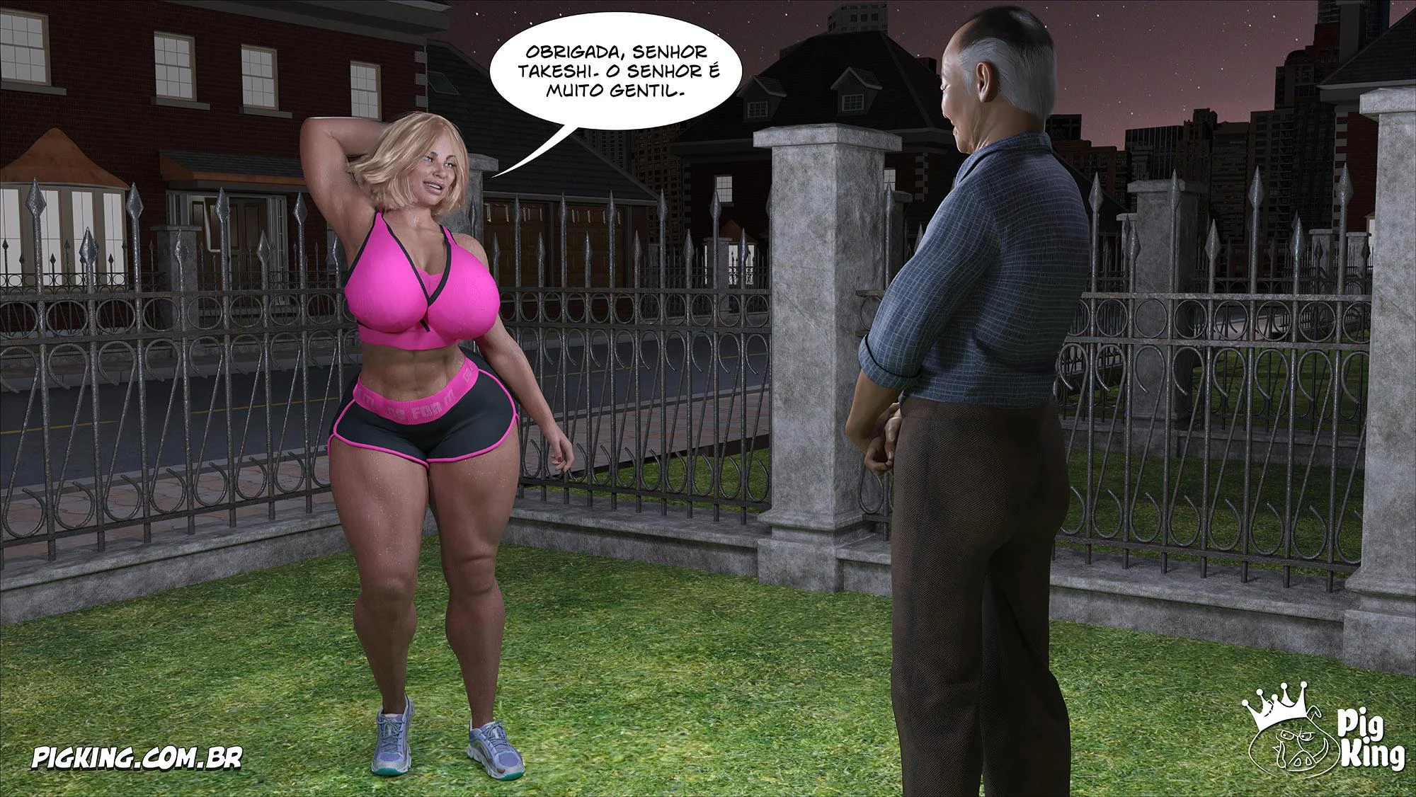 Louise 06: Cenas de sexo explícito em HQ 3D