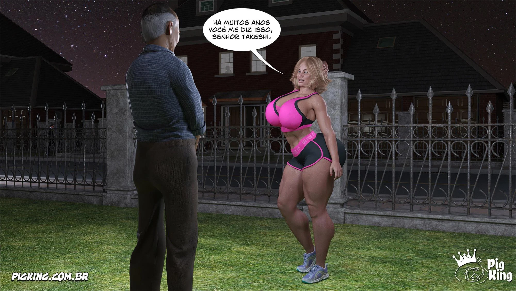 Louise 06: Cenas de sexo explícito em HQ 3D