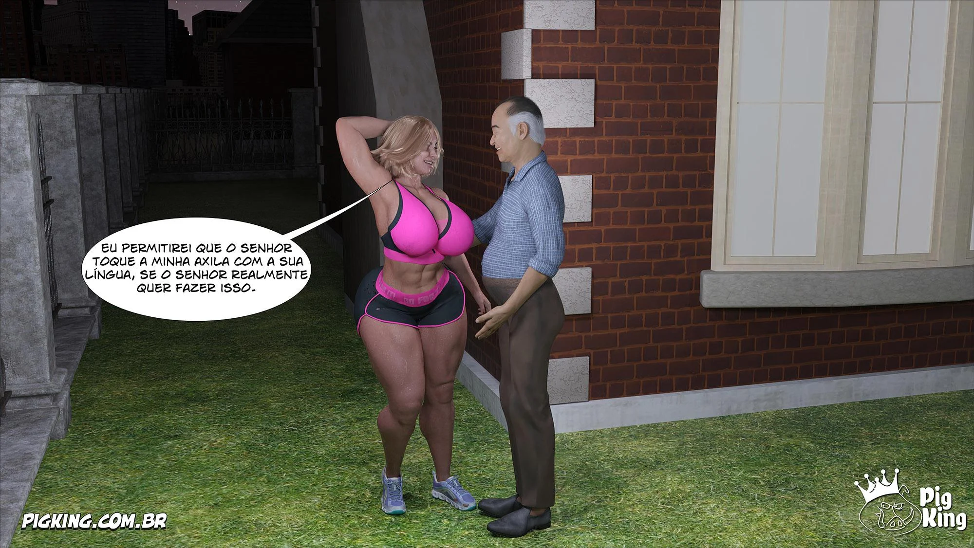 Louise 06: Cenas de sexo explícito em HQ 3D