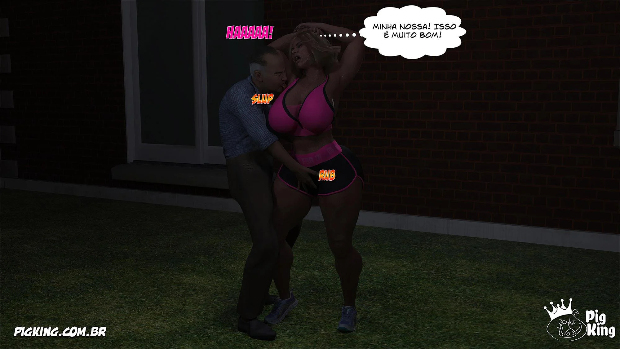 Louise 07: Orgasmos Proibidos e Fetiches Explícitos em HQ 3D