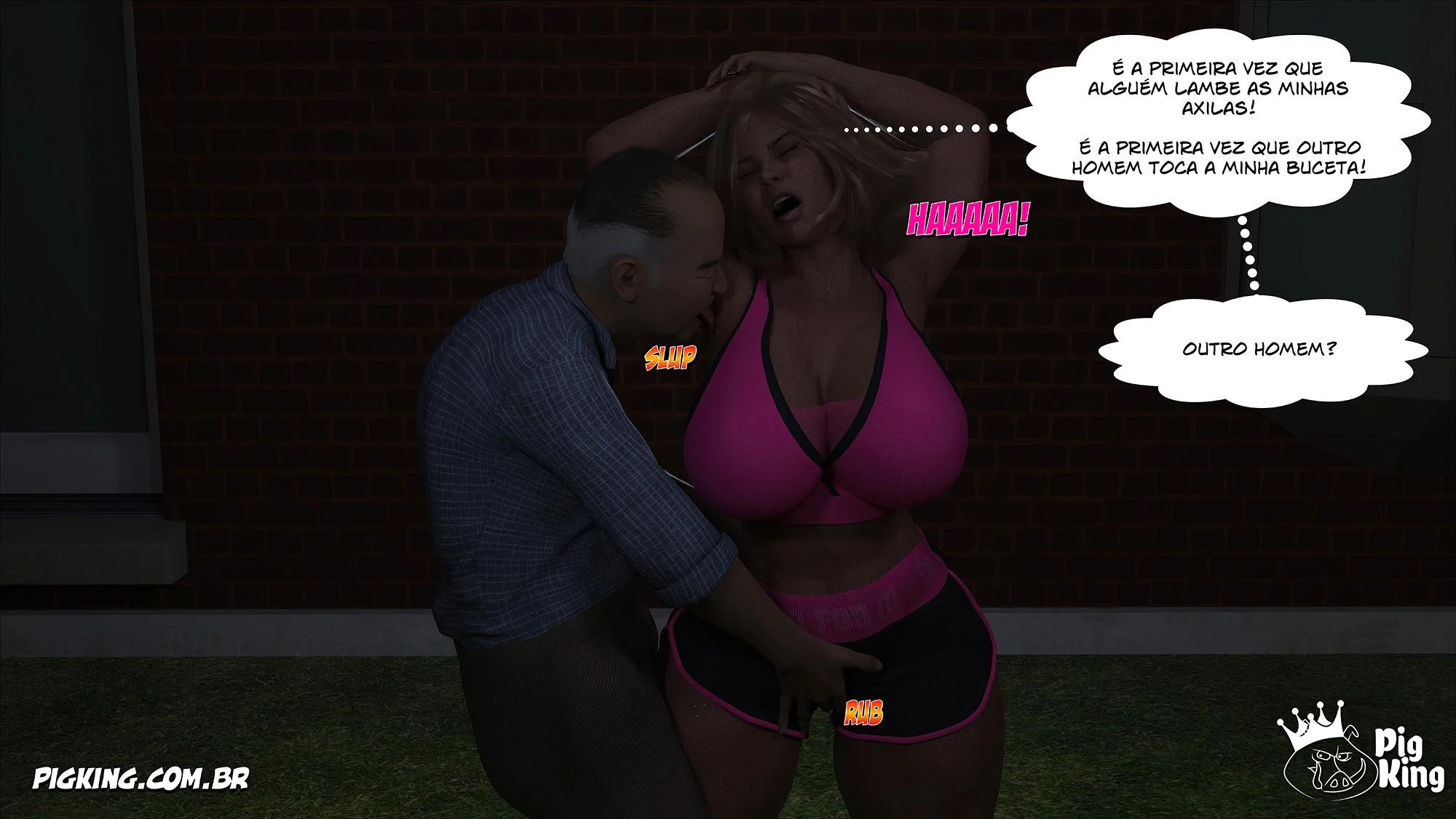 Louise 07: Orgasmos Proibidos e Fetiches Explícitos em HQ 3D