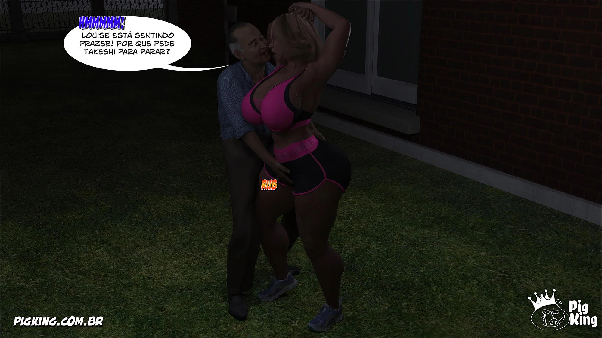 Louise 07: Orgasmos Proibidos e Fetiches Explícitos em HQ 3D