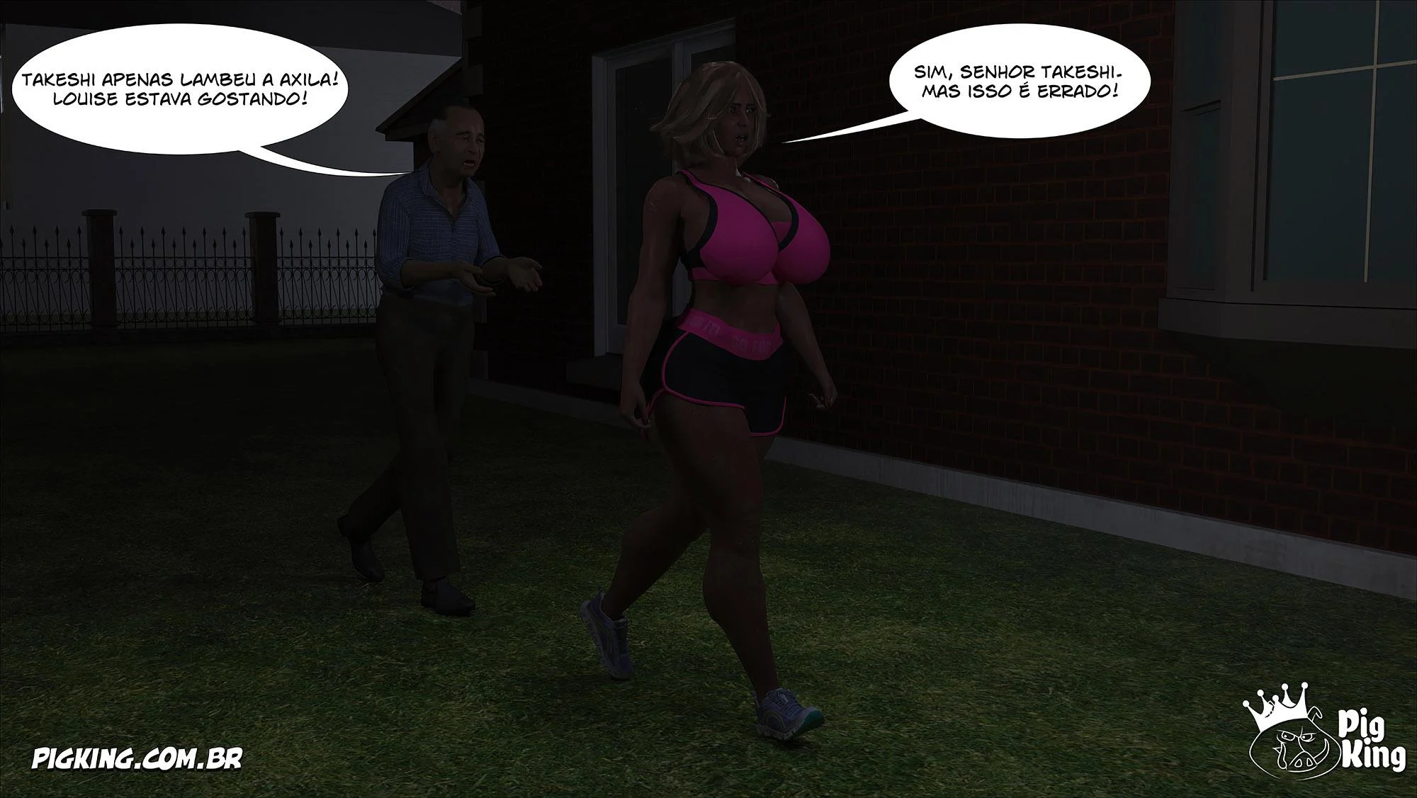 Louise 07: Orgasmos Proibidos e Fetiches Explícitos em HQ 3D