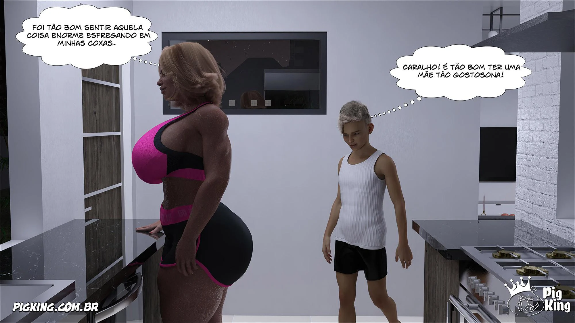 Louise 07: Orgasmos Proibidos e Fetiches Explícitos em HQ 3D