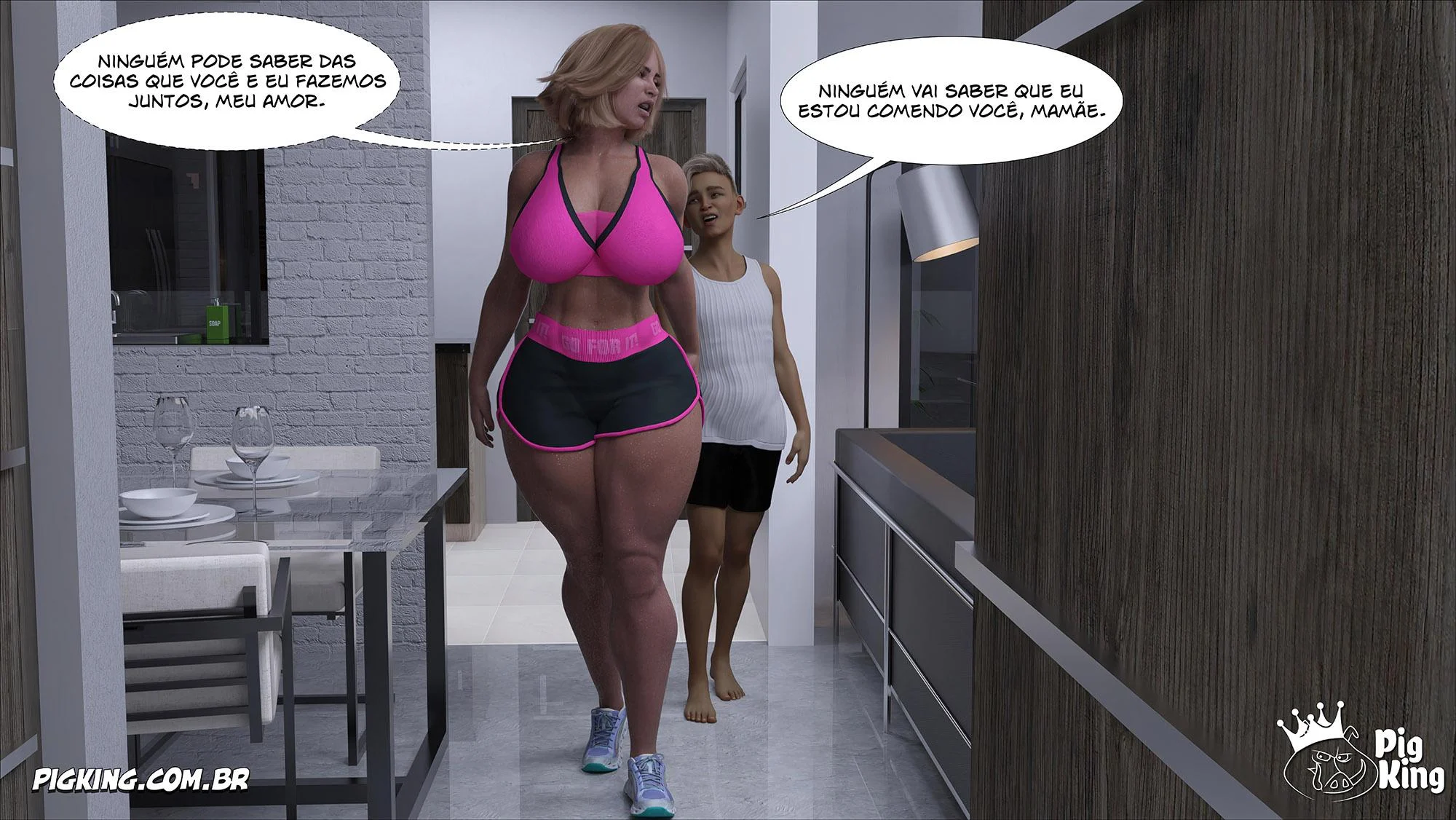 Louise 07: Orgasmos Proibidos e Fetiches Explícitos em HQ 3D