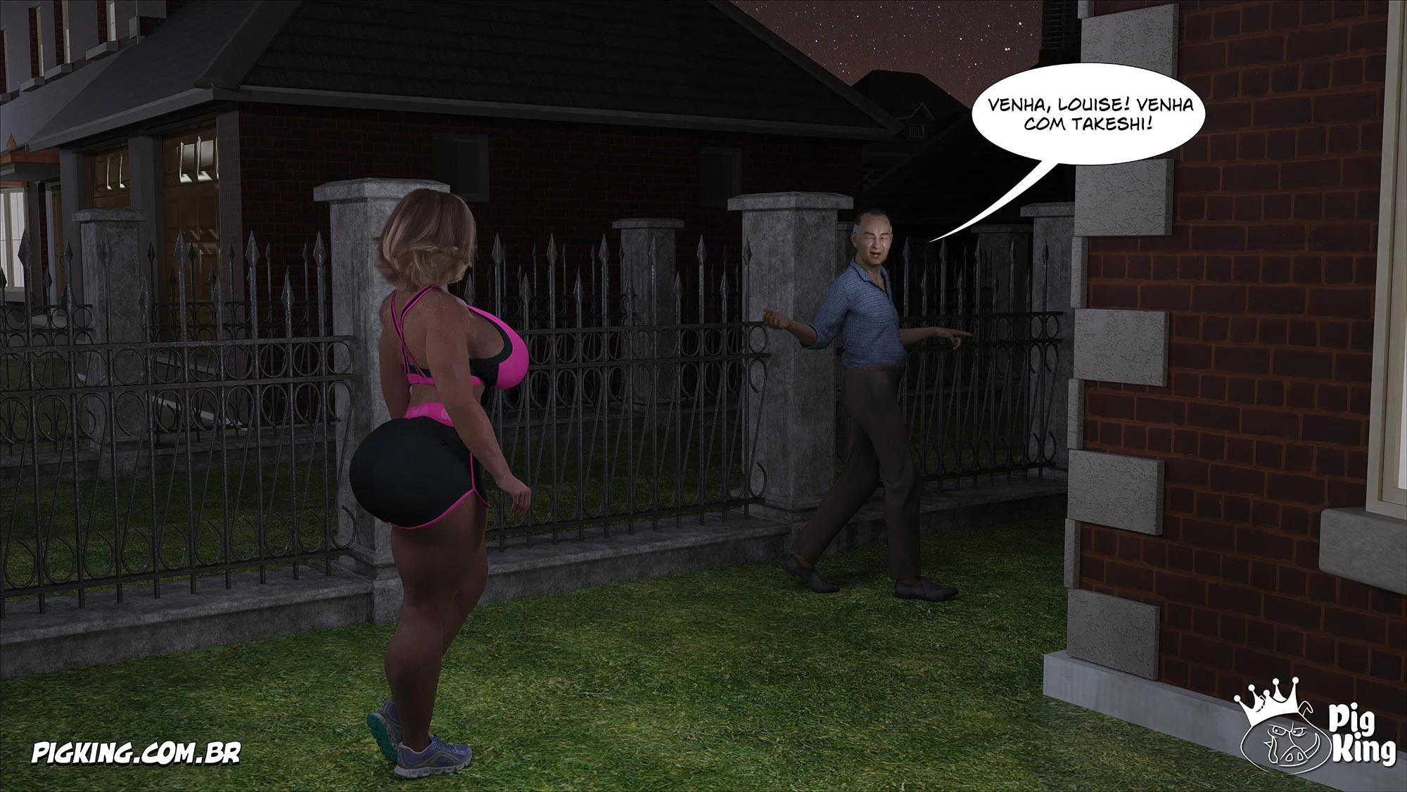 Louise 07: Orgasmos Proibidos e Fetiches Explícitos em HQ 3D