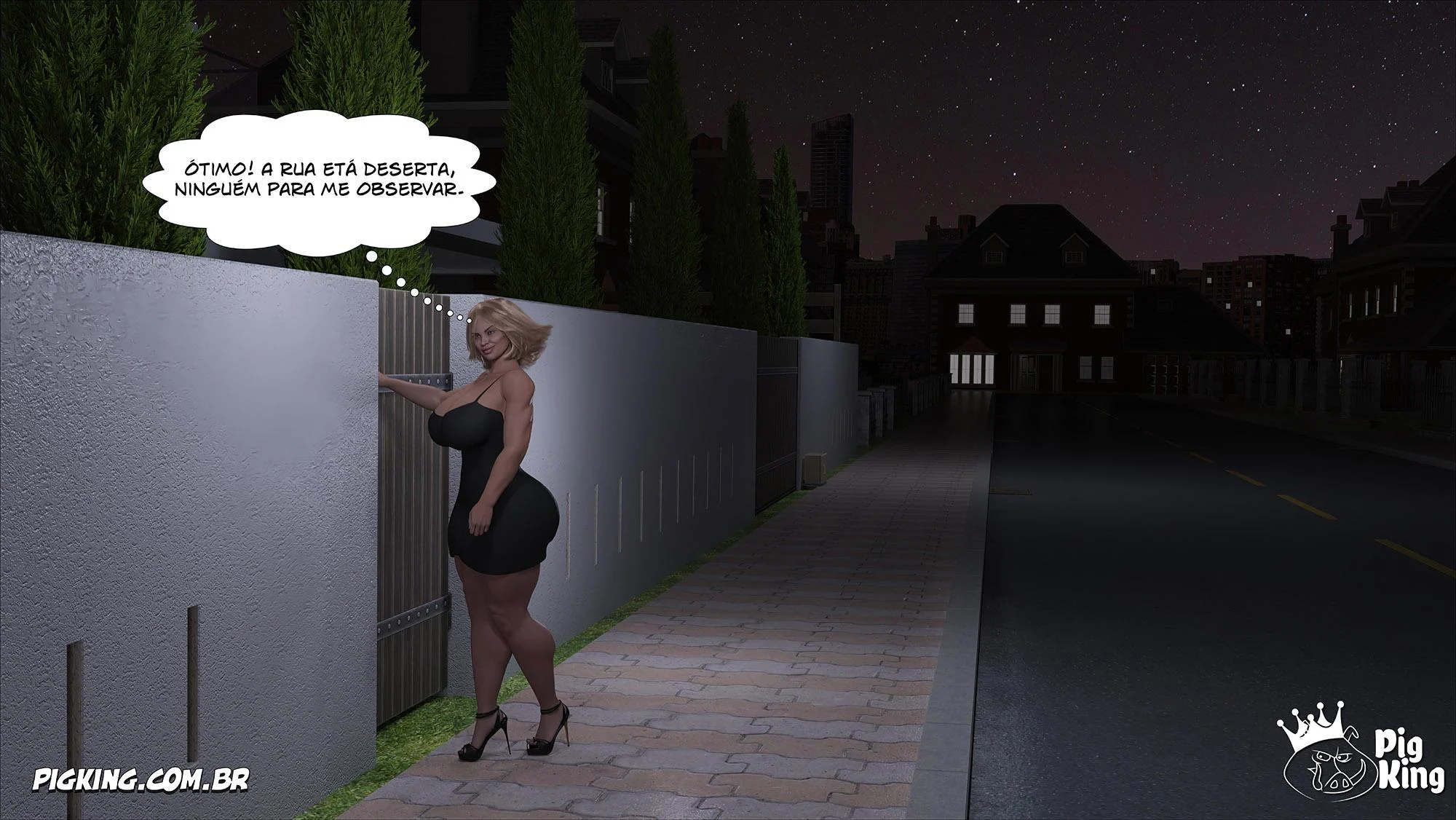 Louise 09: Foda 3D Explícita com Loucuras de Família no HQ