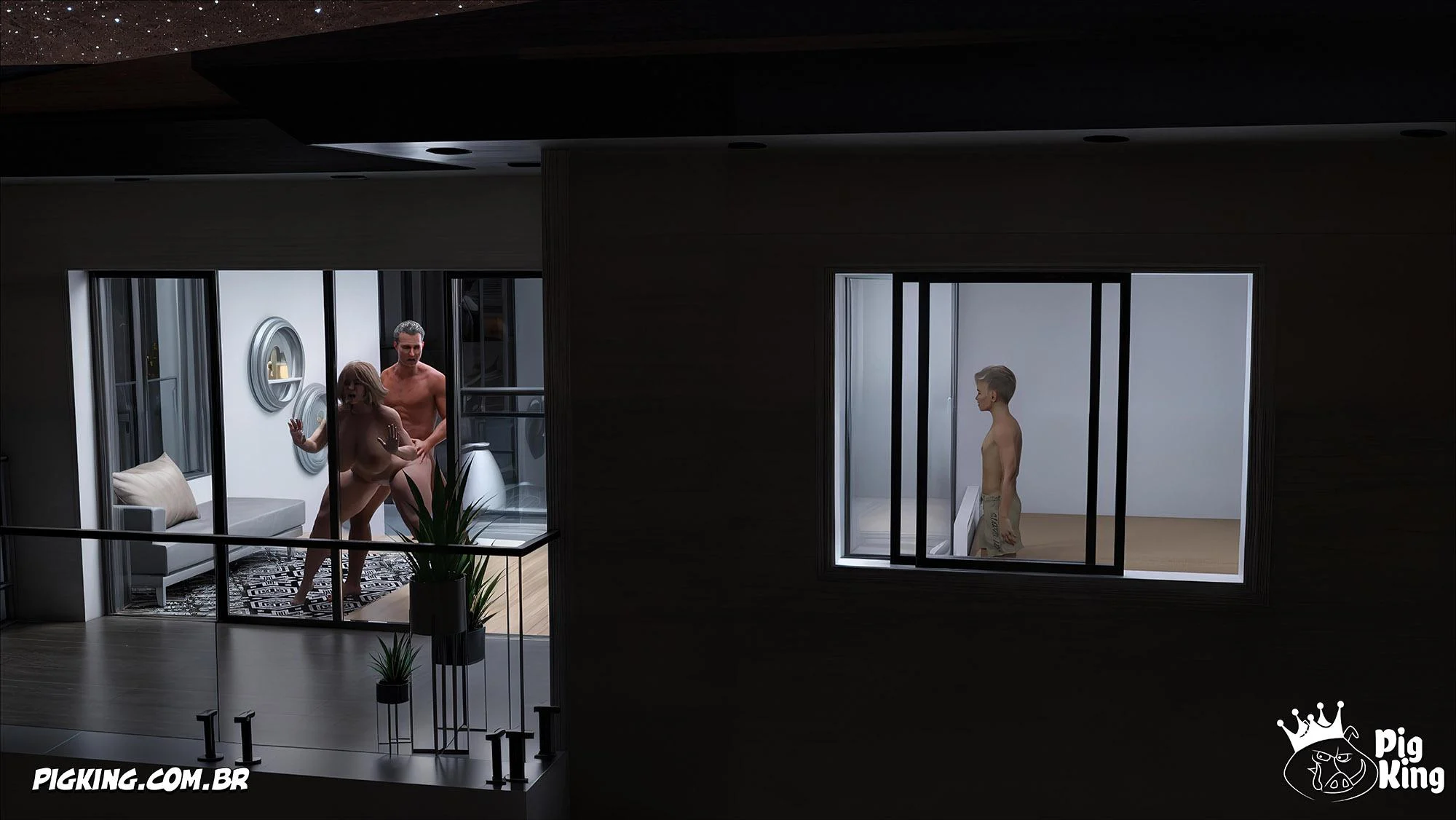 Louise 14: Perversões Proibidas do Seu Pai Carente em 3D Ultra Realista