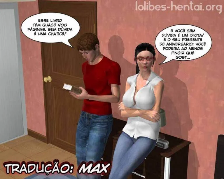 Irmã Mais Nova Flagra e Dá Prova Sexual Inesquecível em HQ 3D