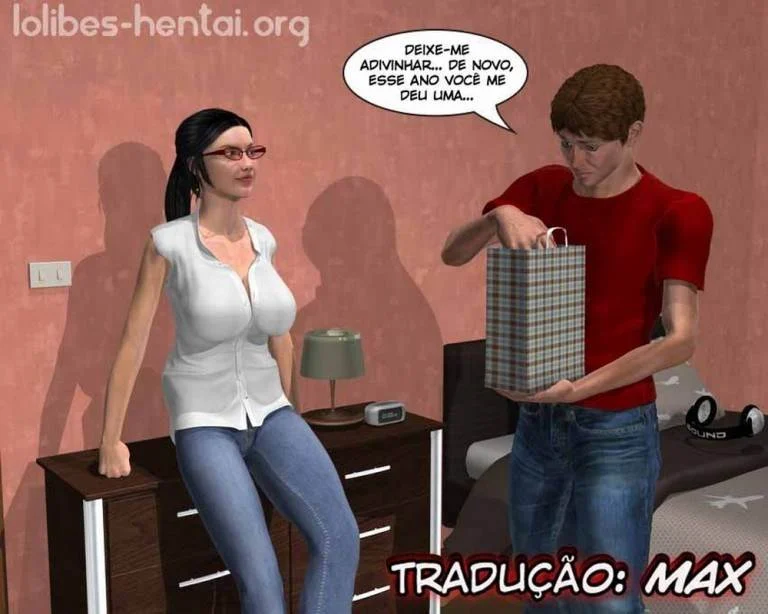 Irmã Mais Nova Flagra e Dá Prova Sexual Inesquecível em HQ 3D