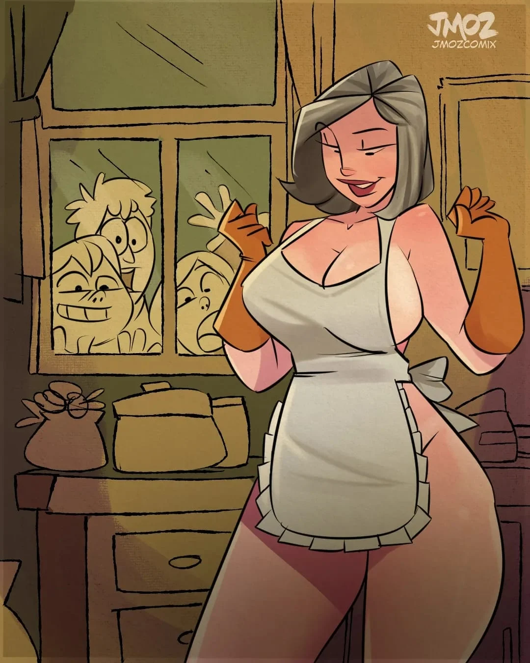 Quadrinhos Eróticos Explícitos: Aventuras Pornô da Jmoz e Peaches 2