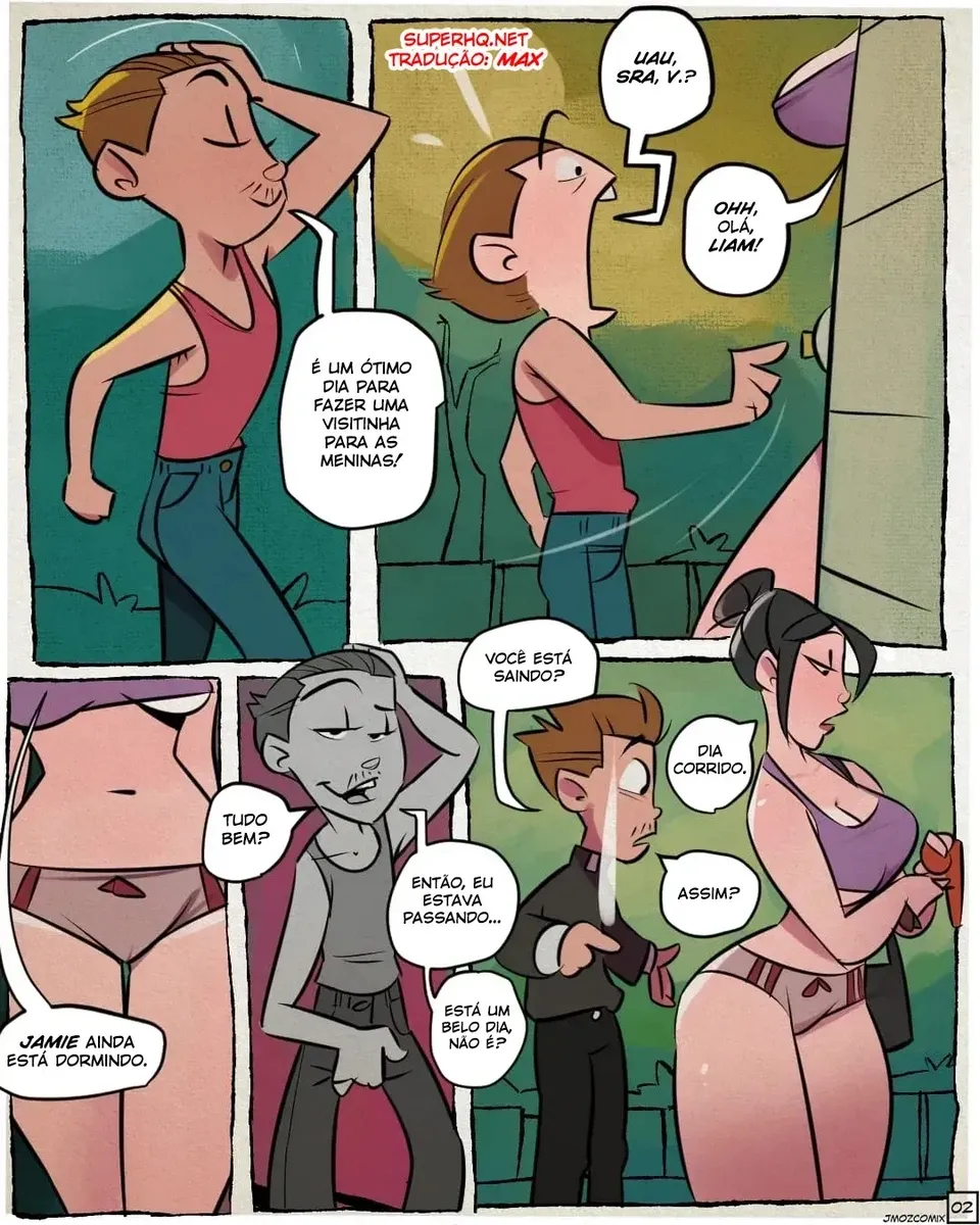 Quadrinhos Eróticos Explícitos: Aventuras Pornô da Jmoz e Peaches 2