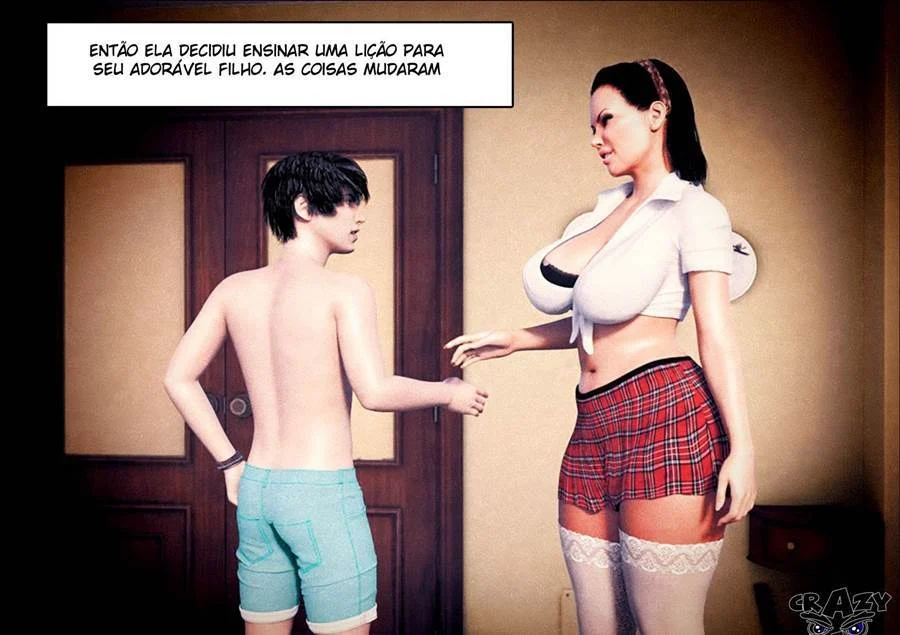 Pegada Ardente: Sexo Explícito em Quadrinhos 3D de Tirar o Fôlego