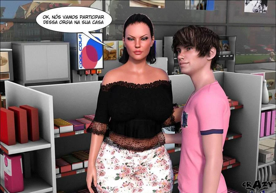 Pornô 3D Explícito: Quadrinhos Eróticos e Putaria Sem Limites