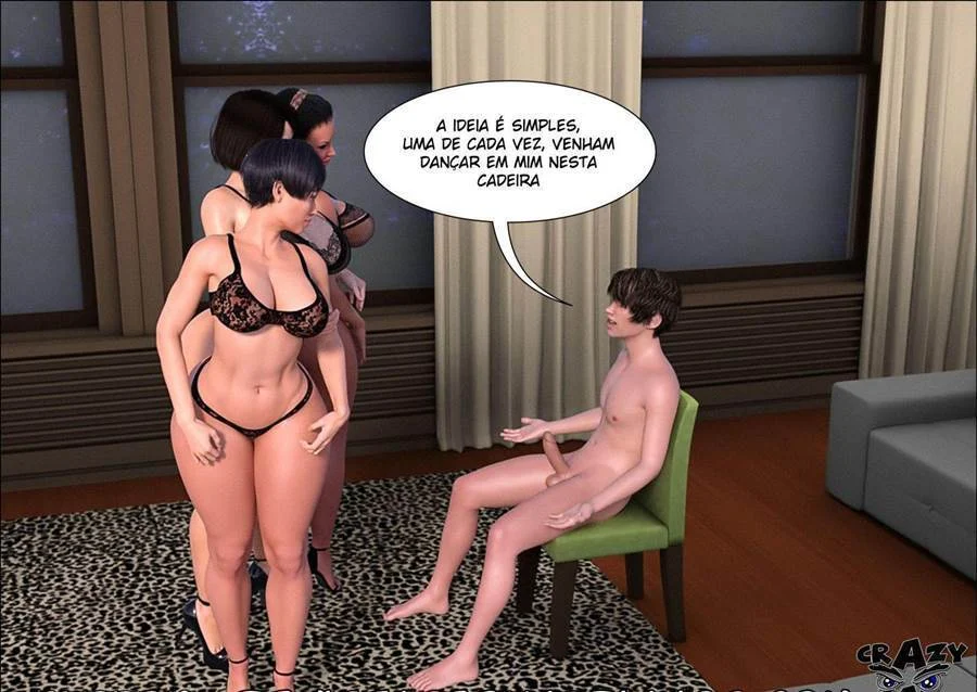 Pornô 3D Explícito: Quadrinhos Eróticos e Putaria Sem Limites