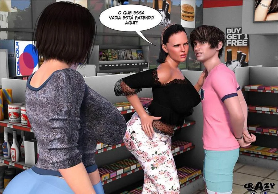 Pornô 3D Explícito: Quadrinhos Eróticos e Putaria Sem Limites