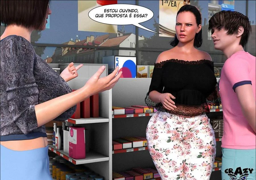 Pornô 3D Explícito: Quadrinhos Eróticos e Putaria Sem Limites