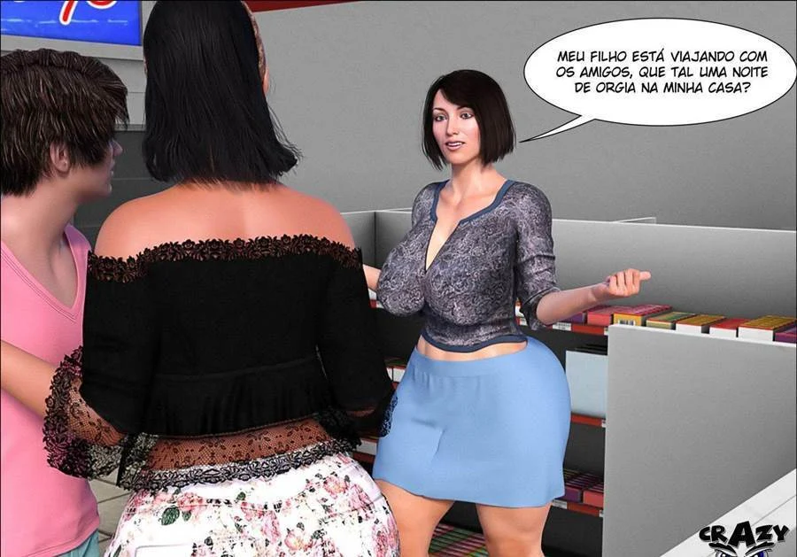 Pornô 3D Explícito: Quadrinhos Eróticos e Putaria Sem Limites