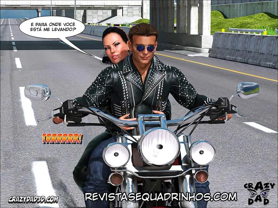 Amante Virtual: Quadrinhos Eróticos 3D de Tesão Explícito