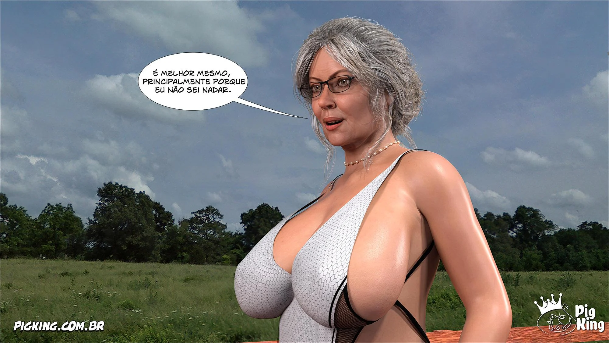 Exploração Carnal Proibida em HQ 3D Explícita