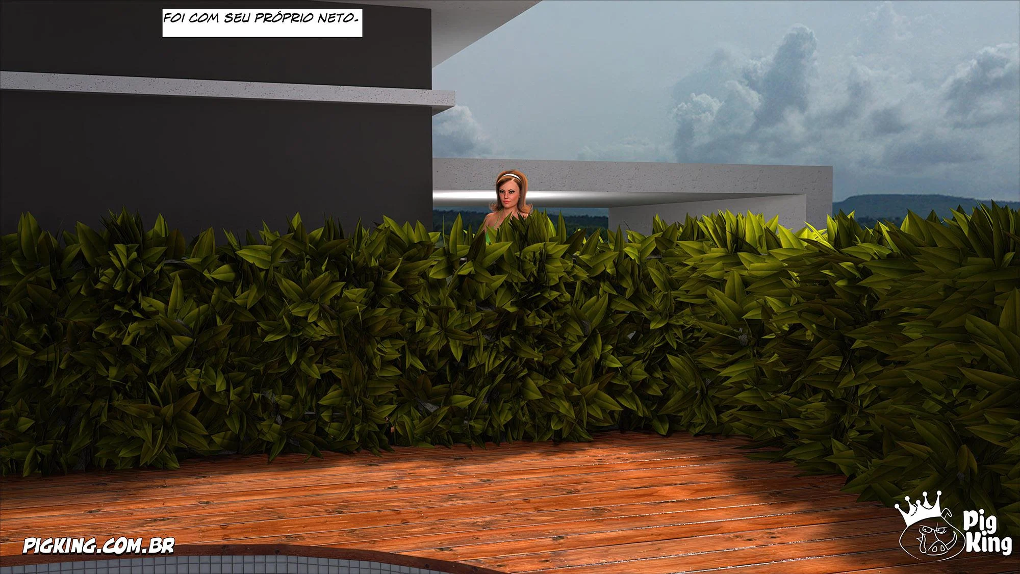 Exploração Carnal Proibida em HQ 3D Explícita