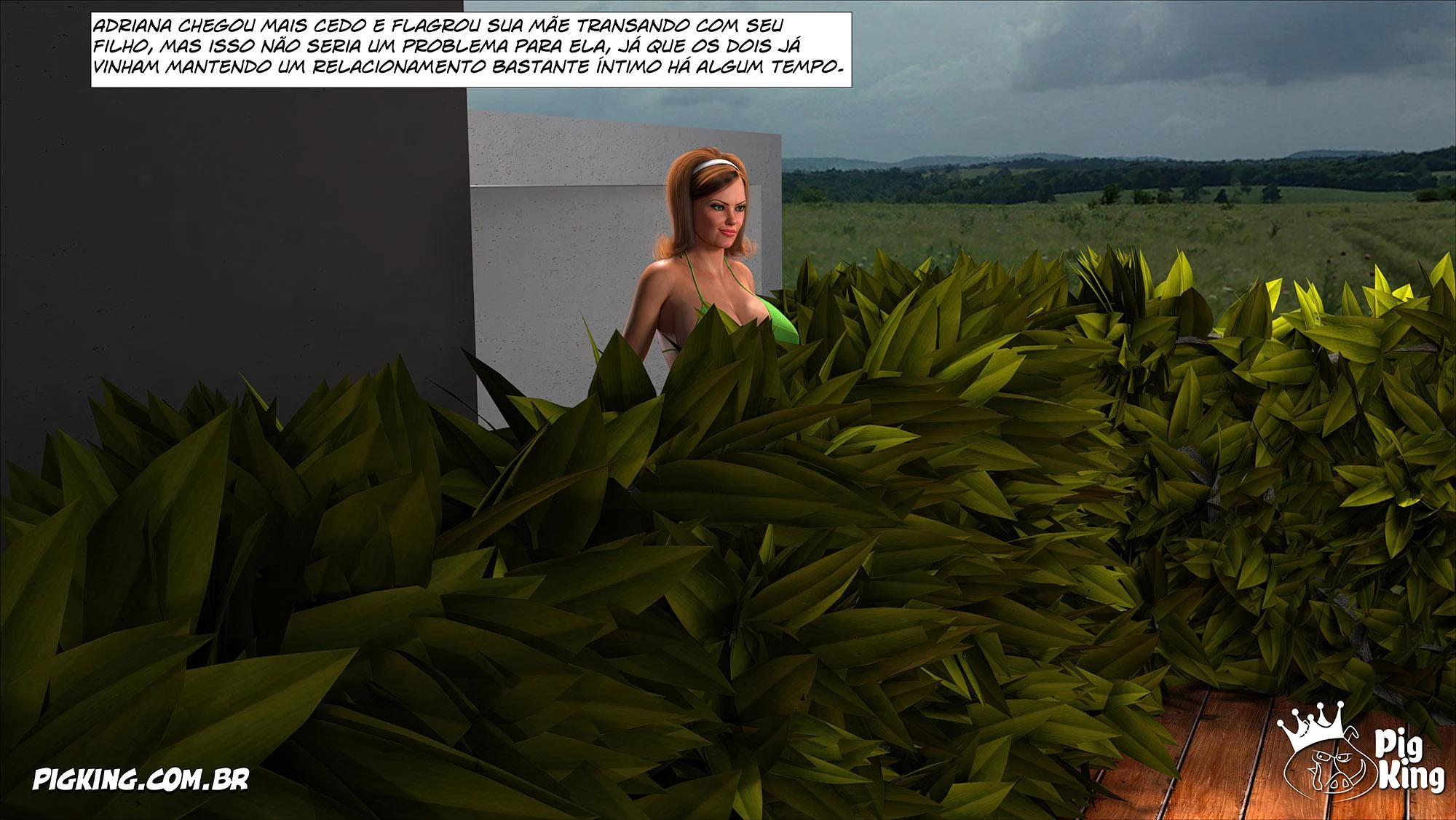 Exploração Carnal Proibida em HQ 3D Explícita