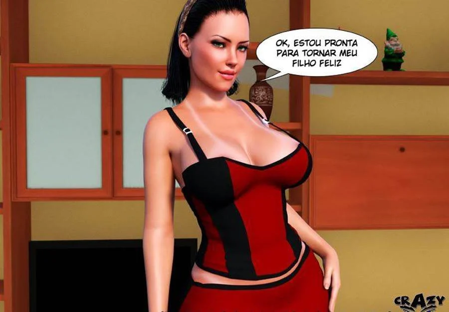 Puta Fode Intensamente no Banheiro - HQ Adulta 3D Explícita