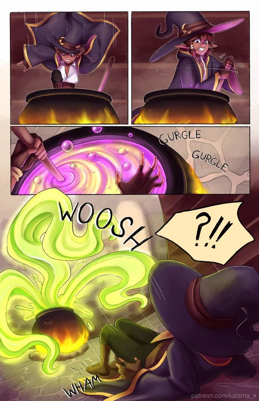 Poção do Prazer: HQ com Futanaris Sedentas por Surras de Piroca