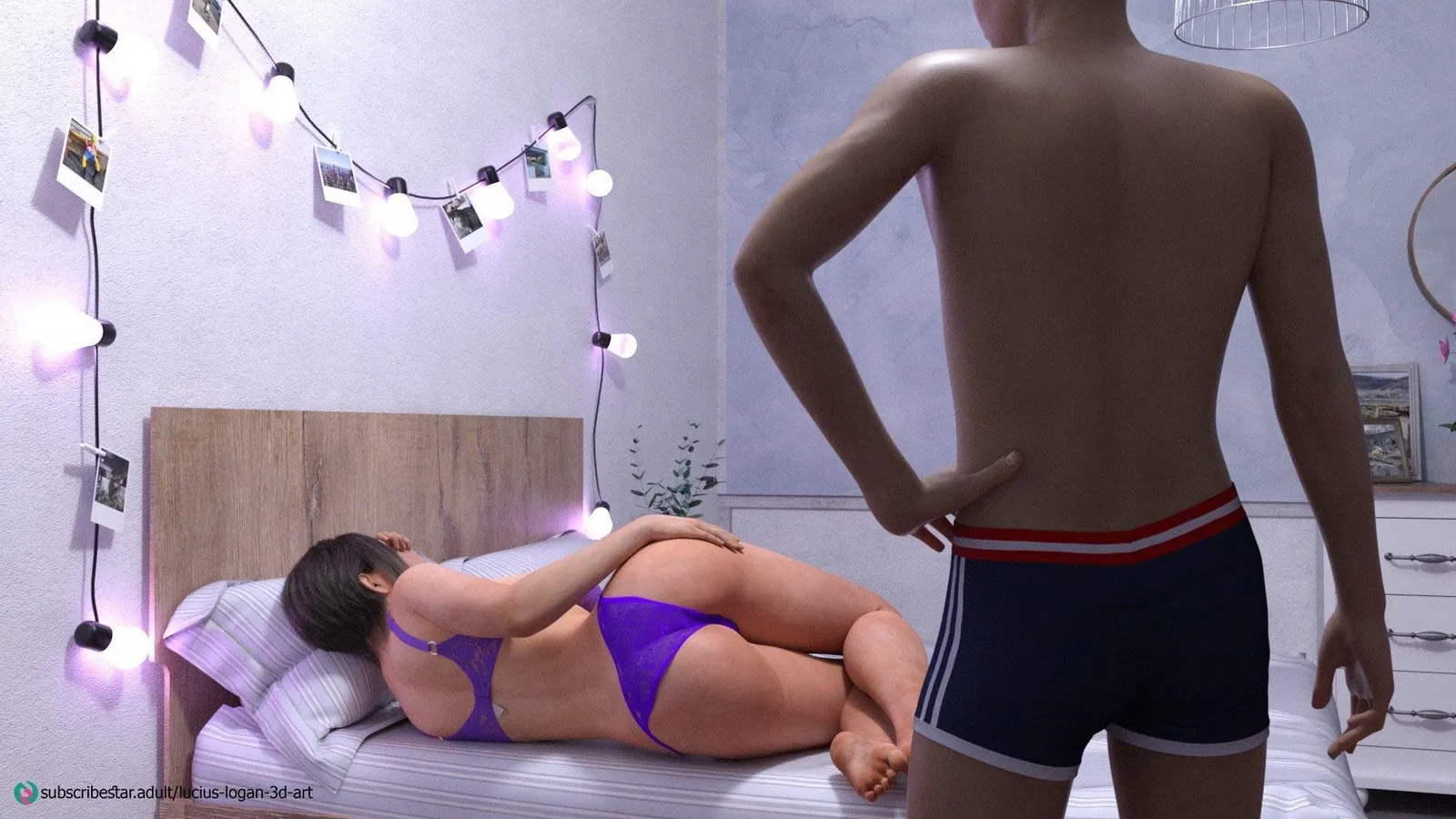 Lucius Logan: Aventuras Eróticas em HQ 3D Explícita e Proibida