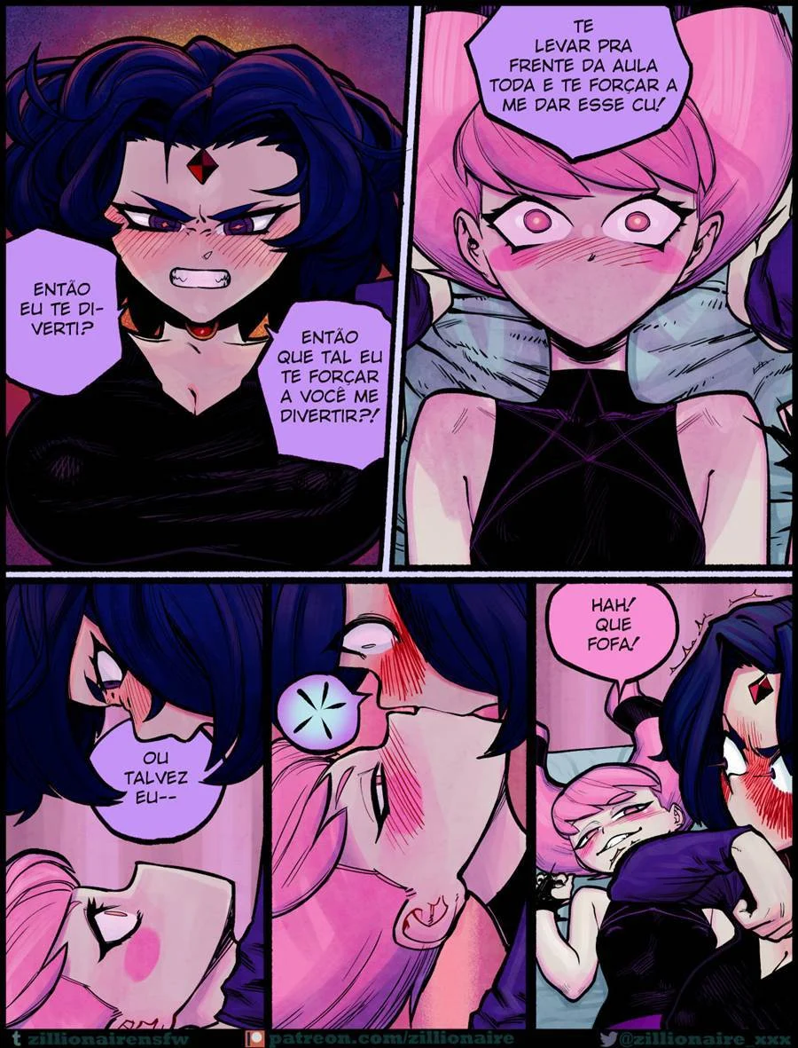 Orgia Proibida dos Jovens Titãs - Sexo Explícito em HQ