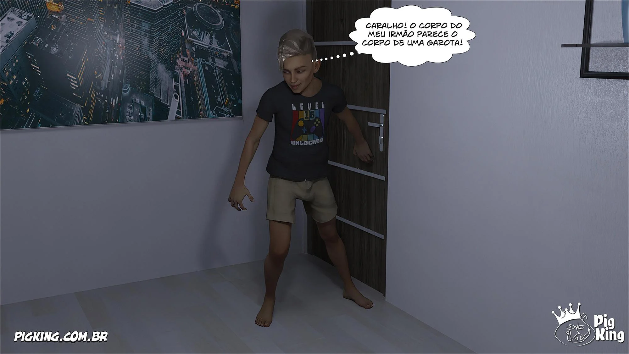 Luke - Parte 01: Sexo Explícito em 3D com Cenas Quentes de Pornografia Hardcore