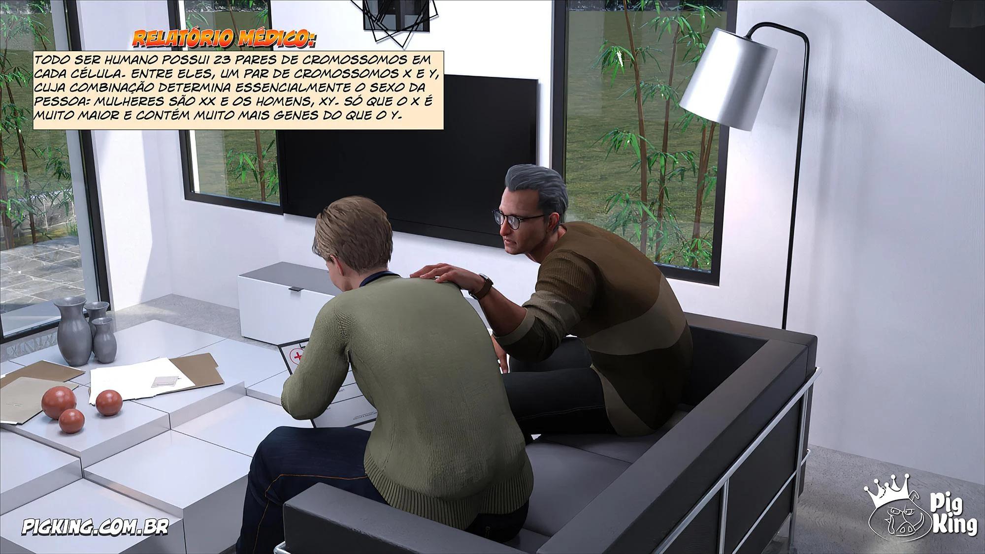 Luke - Parte 01: Sexo Explícito em 3D com Cenas Quentes de Pornografia Hardcore