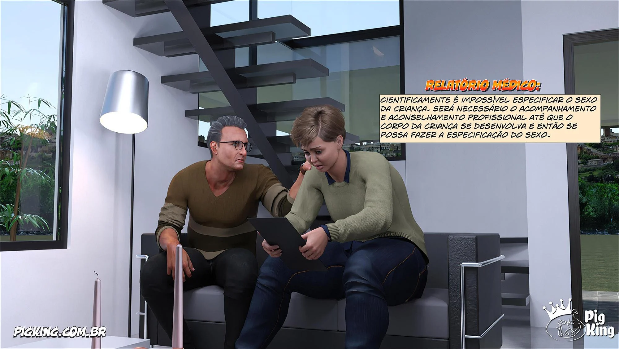 Luke - Parte 01: Sexo Explícito em 3D com Cenas Quentes de Pornografia Hardcore