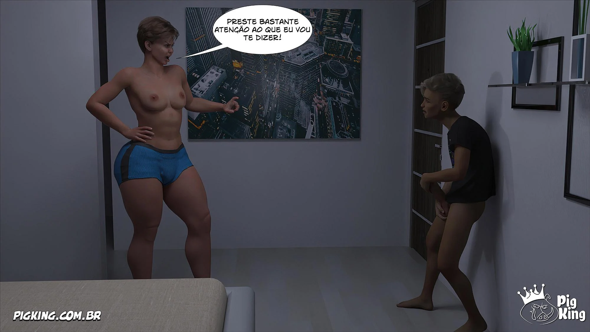 Luke - Parte 01: Sexo Explícito em 3D com Cenas Quentes de Pornografia Hardcore