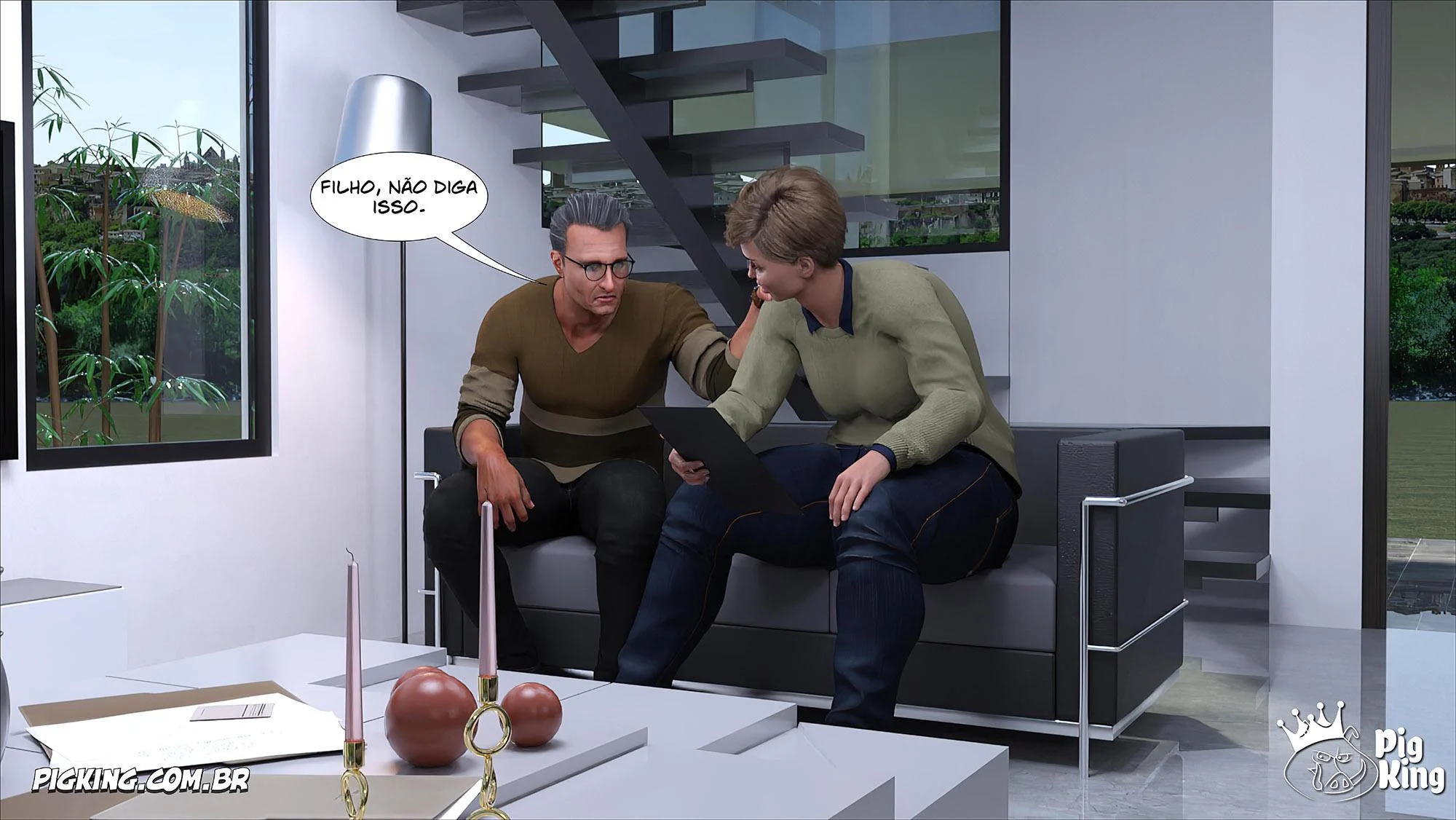 Luke - Parte 01: Sexo Explícito em 3D com Cenas Quentes de Pornografia Hardcore