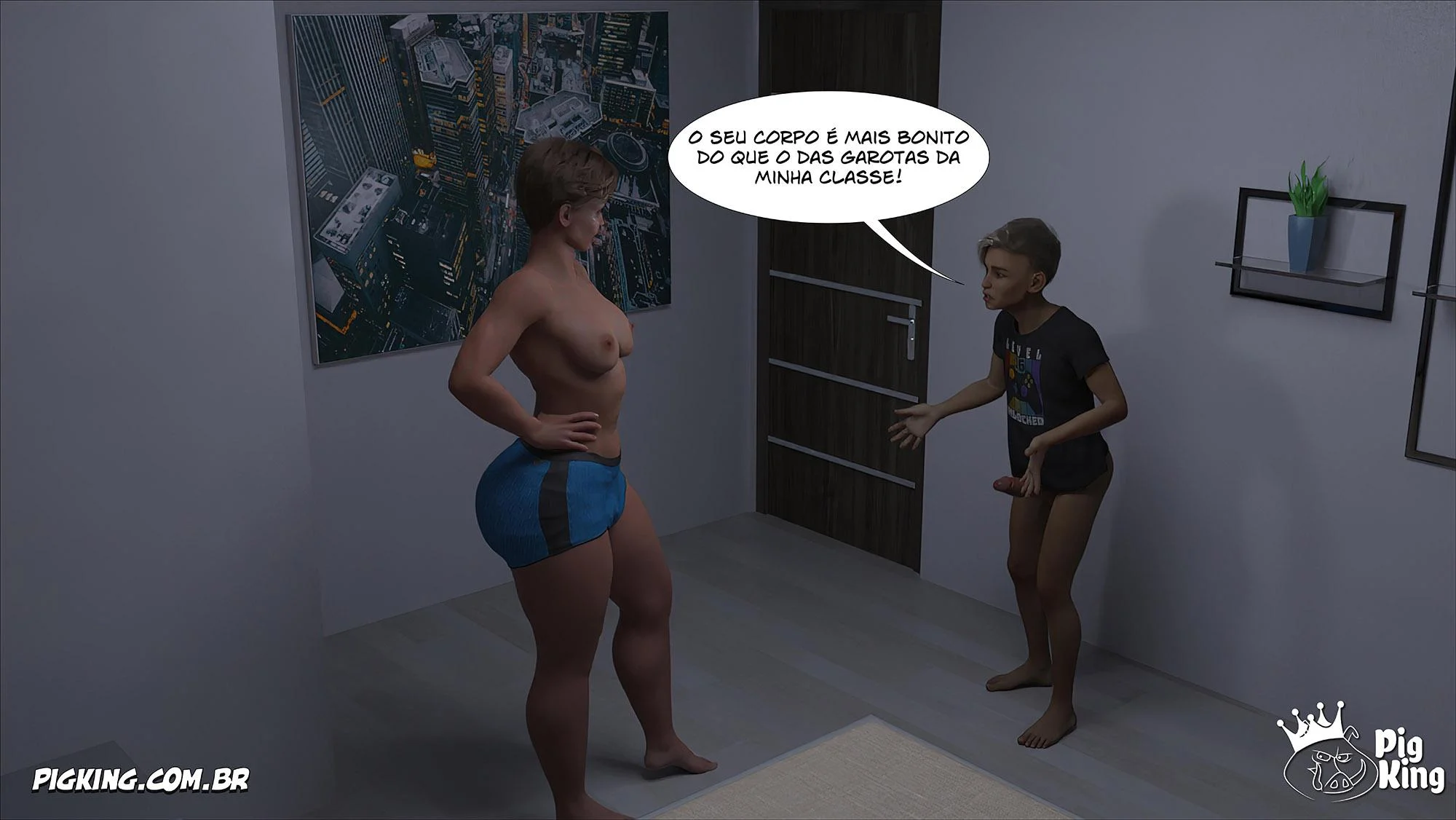 Luke - Parte 01: Sexo Explícito em 3D com Cenas Quentes de Pornografia Hardcore
