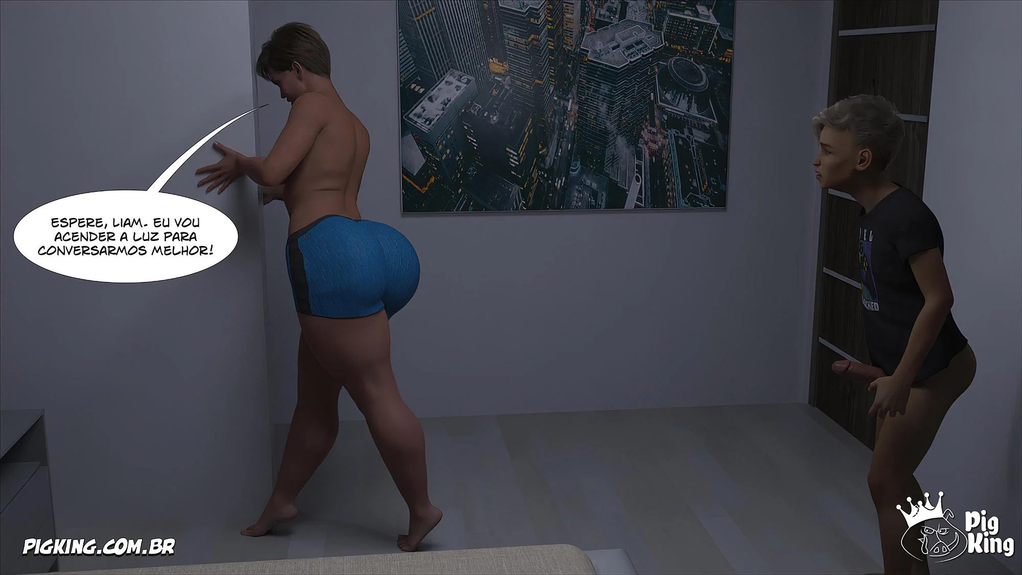 Luke - Parte 01: Sexo Explícito em 3D com Cenas Quentes de Pornografia Hardcore