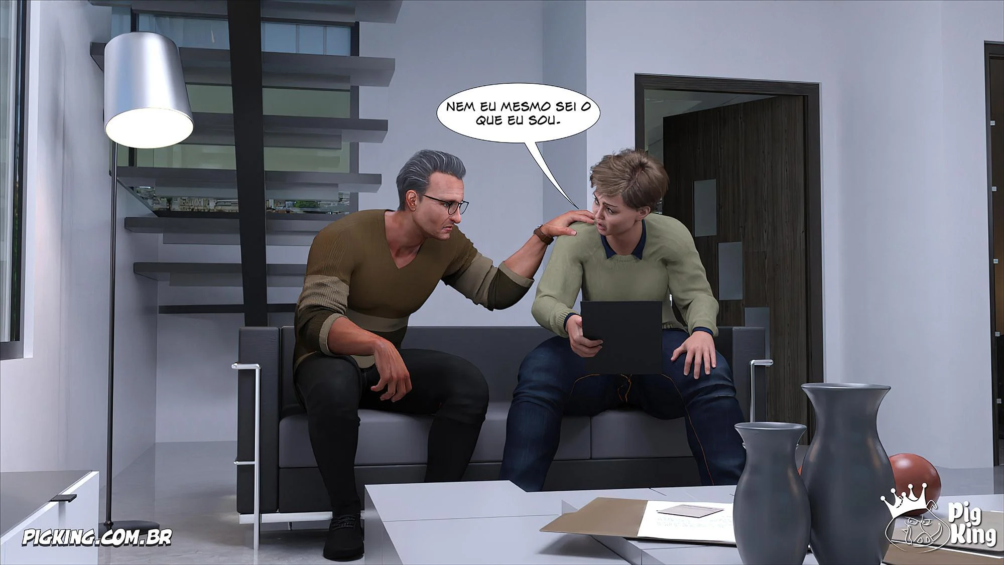 Luke - Parte 01: Sexo Explícito em 3D com Cenas Quentes de Pornografia Hardcore