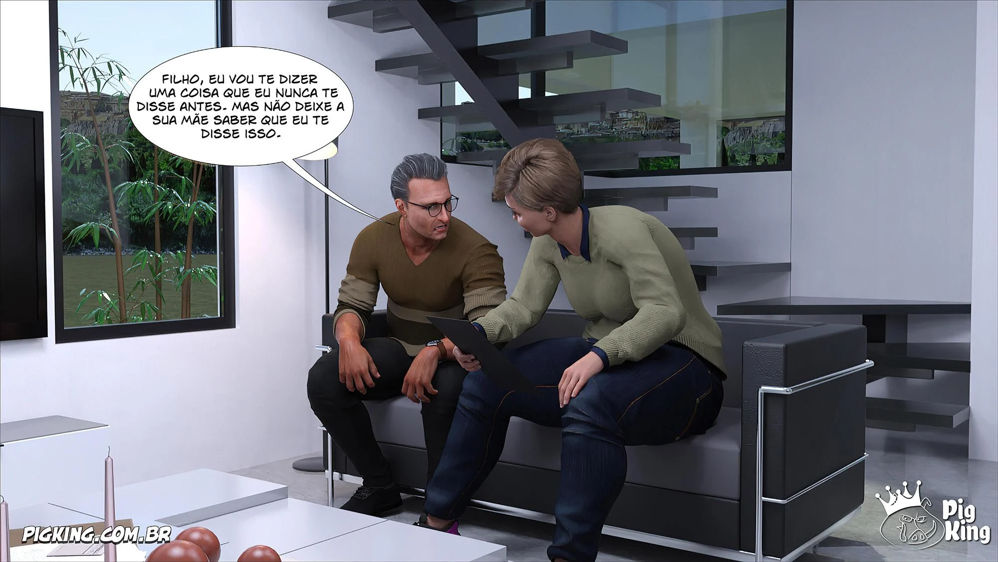 Luke - Parte 01: Sexo Explícito em 3D com Cenas Quentes de Pornografia Hardcore