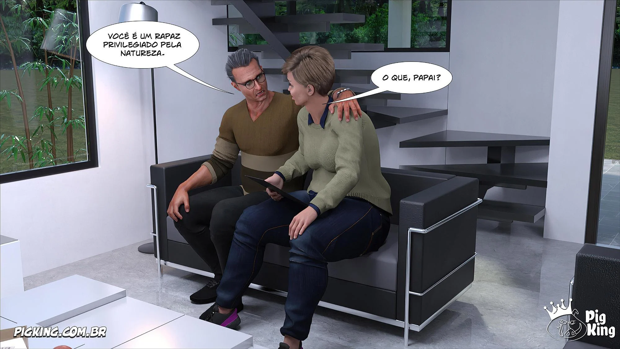 Luke - Parte 01: Sexo Explícito em 3D com Cenas Quentes de Pornografia Hardcore