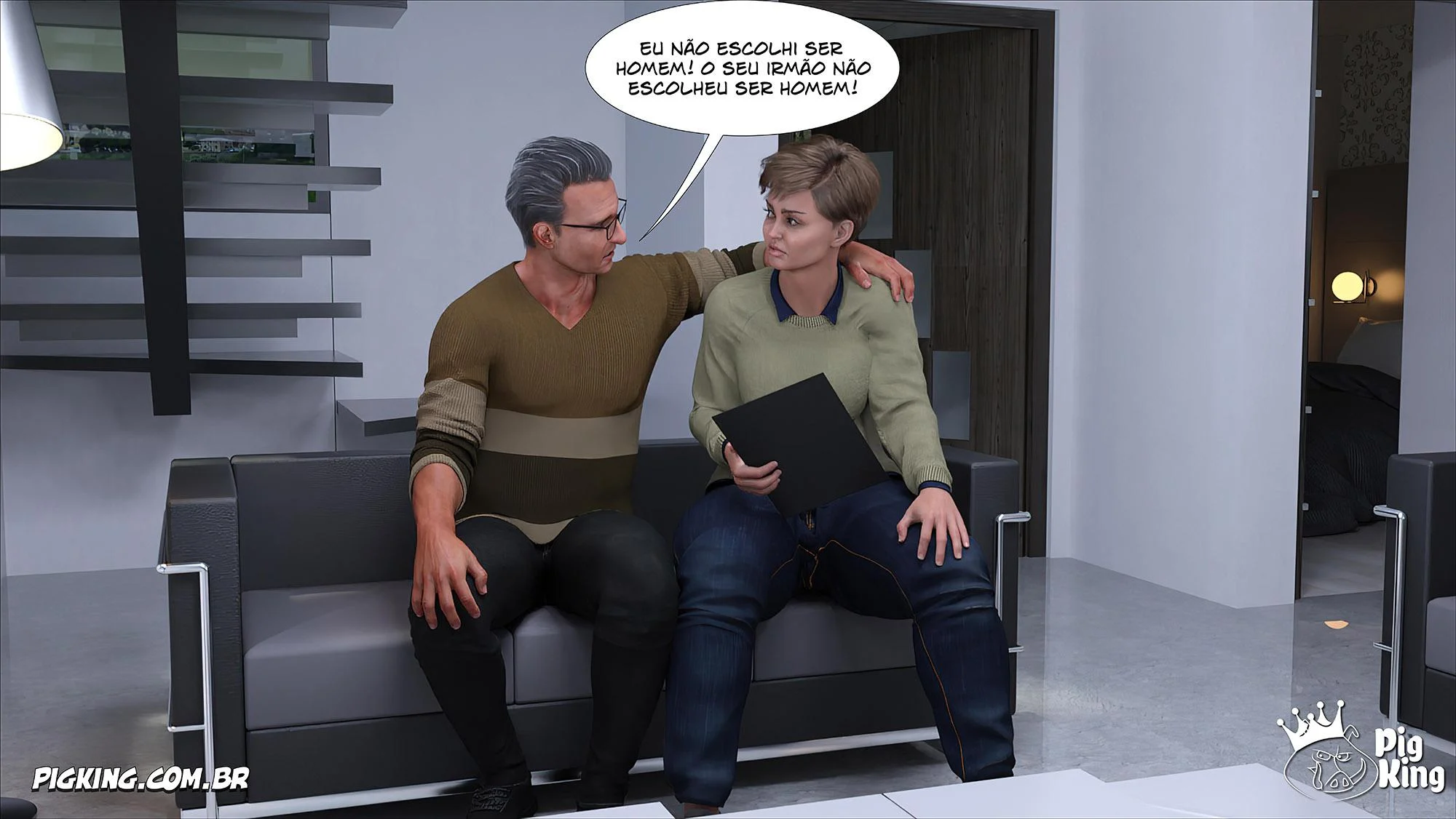 Luke - Parte 01: Sexo Explícito em 3D com Cenas Quentes de Pornografia Hardcore